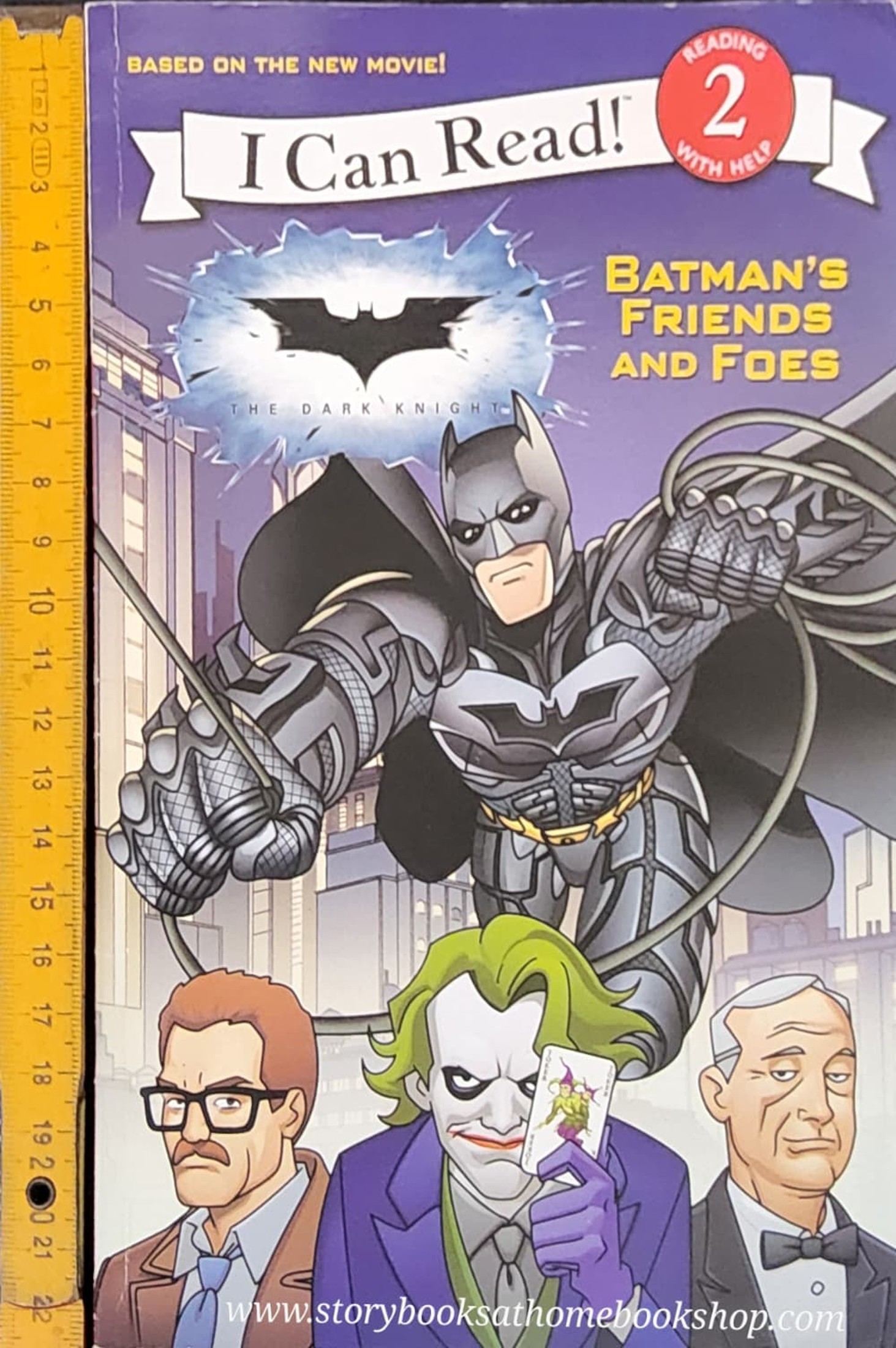 หนังสือนิทานปกอ่อน** 🍓🍓I CAN READ READING 2:BATMAN'S FRIENDS AND FOES