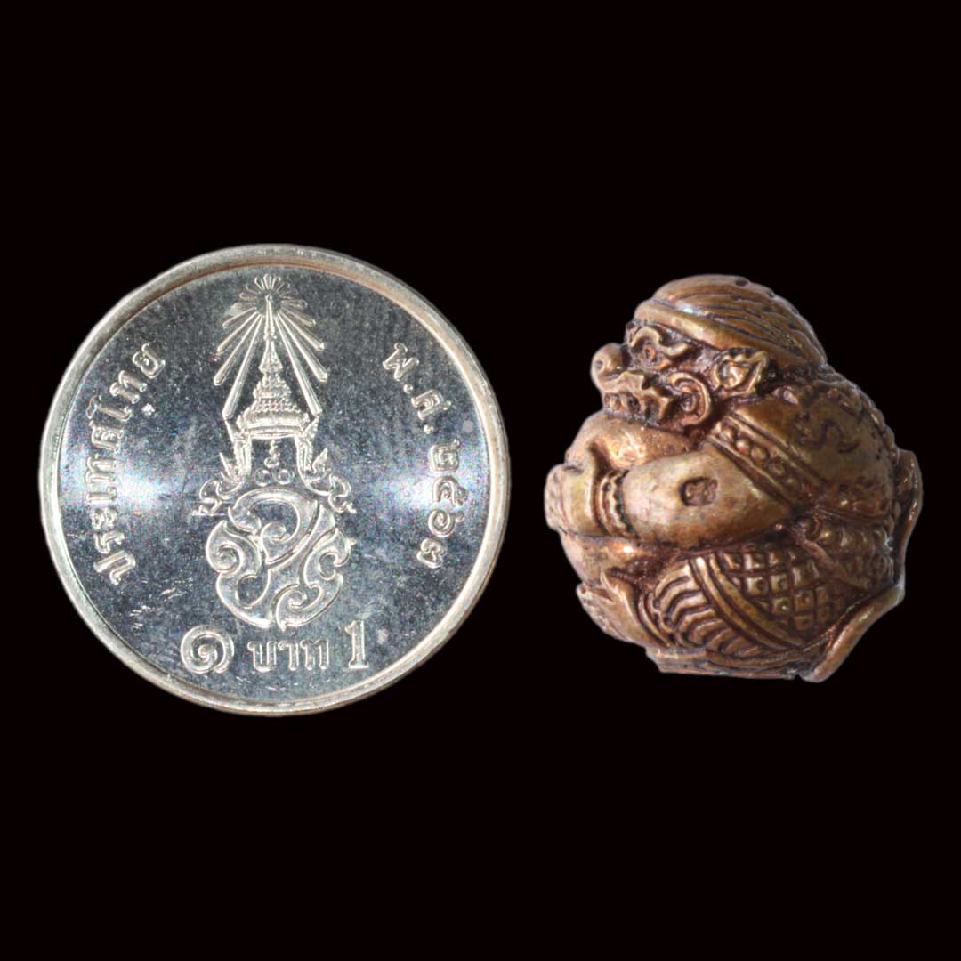 หนุมานครองเมือง รุ่น2 หลวงพ่อพูล วัดไผ่ล้อม รุ่นเจ้าคุณพูล ปี2547 เนื้อสัมฤทธิ์