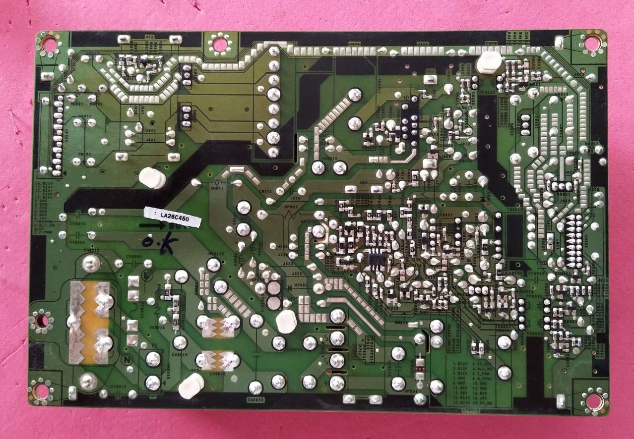 ซับพลายซัมซุง (Power Supply Tv samsung) อะไหล่แท้/มือสองพร้อมใช้งาน พาร์ท BN44-00338A :BN44-00338B :BN44-00338C :BN44-00338D :BN94-03212A ใช้กับรุ่น LA32C400E4 :LA32C450E1 :LA26C450E1