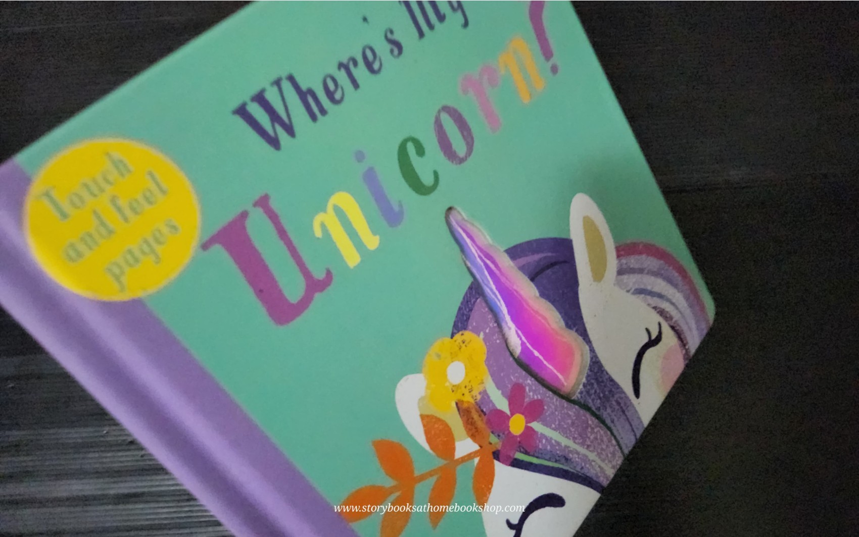 TOUCH AND FEEL BOARD BOOK** 🍅🍓WHERE'S MY UNICORN