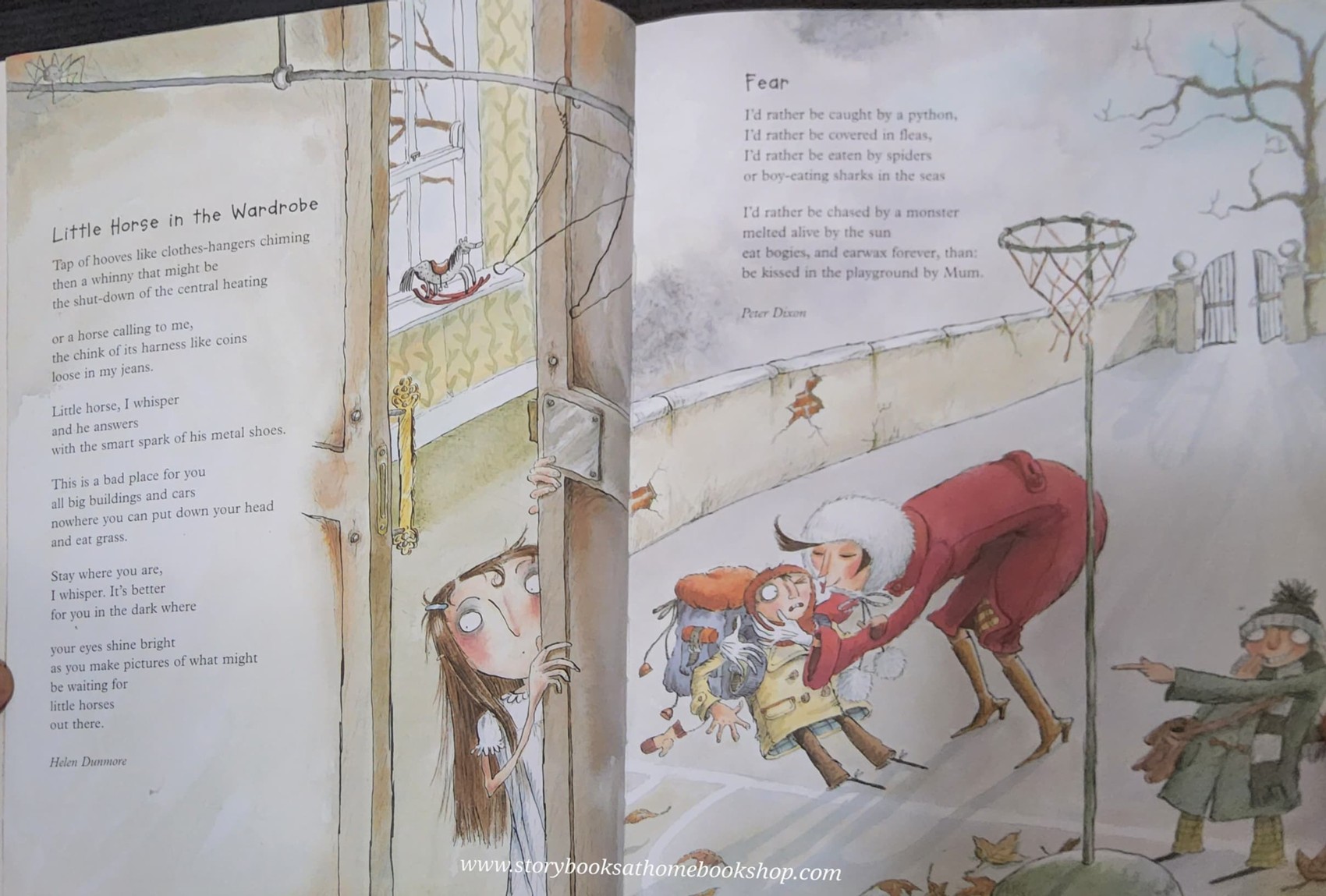 หนังสือนิทานปกอ่อน** 🍅🍓HERE COME THE HEEBIE VEEBIES AND OTHER SCARY POEMS