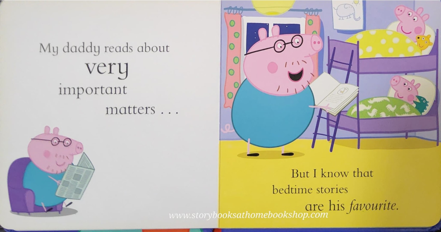 BOARD BOOK** 🍅🍓PEPPA PIG MY DADDY