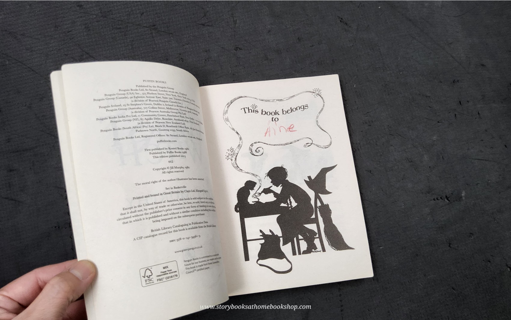 วรรณกรรมเยาวชน ** **หนังสือนิทานปกอ่อน** 🍅🍅A BAD SPELLFOR THE WORST WITCH BY JILL MURPHY