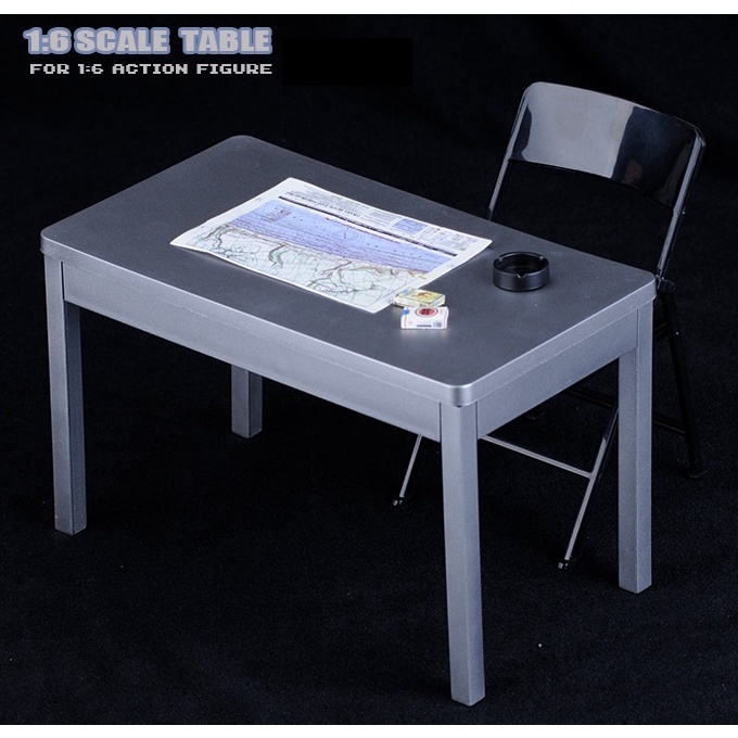 โต๊ะทหาร อุปกรณ์เสริมประกอบฉาก ฟิกเกอร์ โมเดล 12นิ้ว สเกล1/6 military Table Figure Model 12inch 1/6 scale