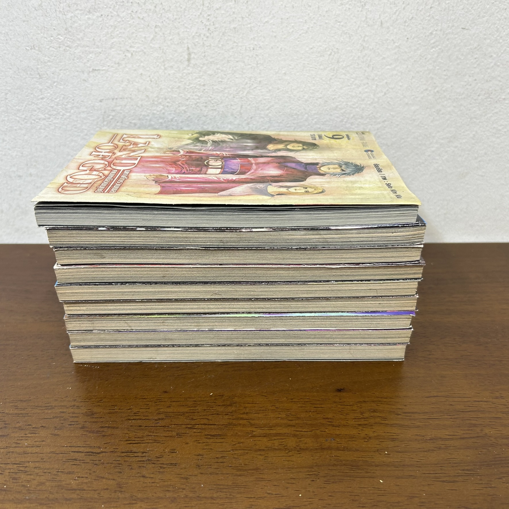 [MANGA] Land Of God มหาศึกรวมพลคนเหนือมนุษย์ เล่ม 1-9 จบ ... Seto Kim Kiu (มือสอง) มังงะ การ์ตูน บูรพัฒน์