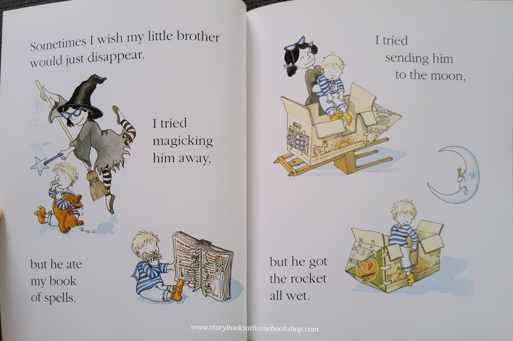 หนังสือนิทานปกอ่อน ** 🍅🍓MY LITTLE BROTHER BY DEBI GLIORI