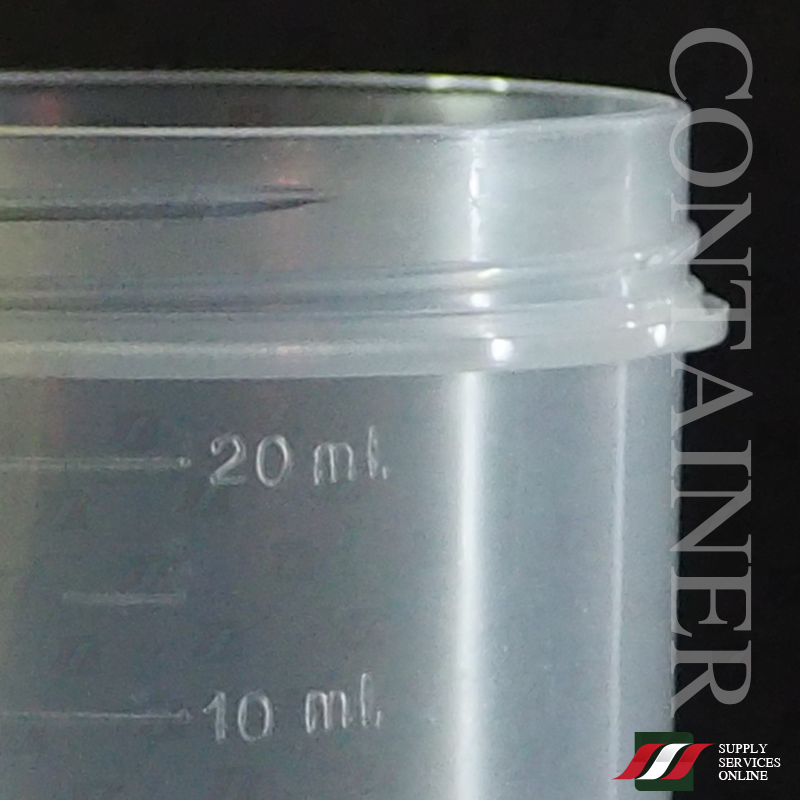 กระปุกเก็บตัวอย่าง Container 30mL PP iCON