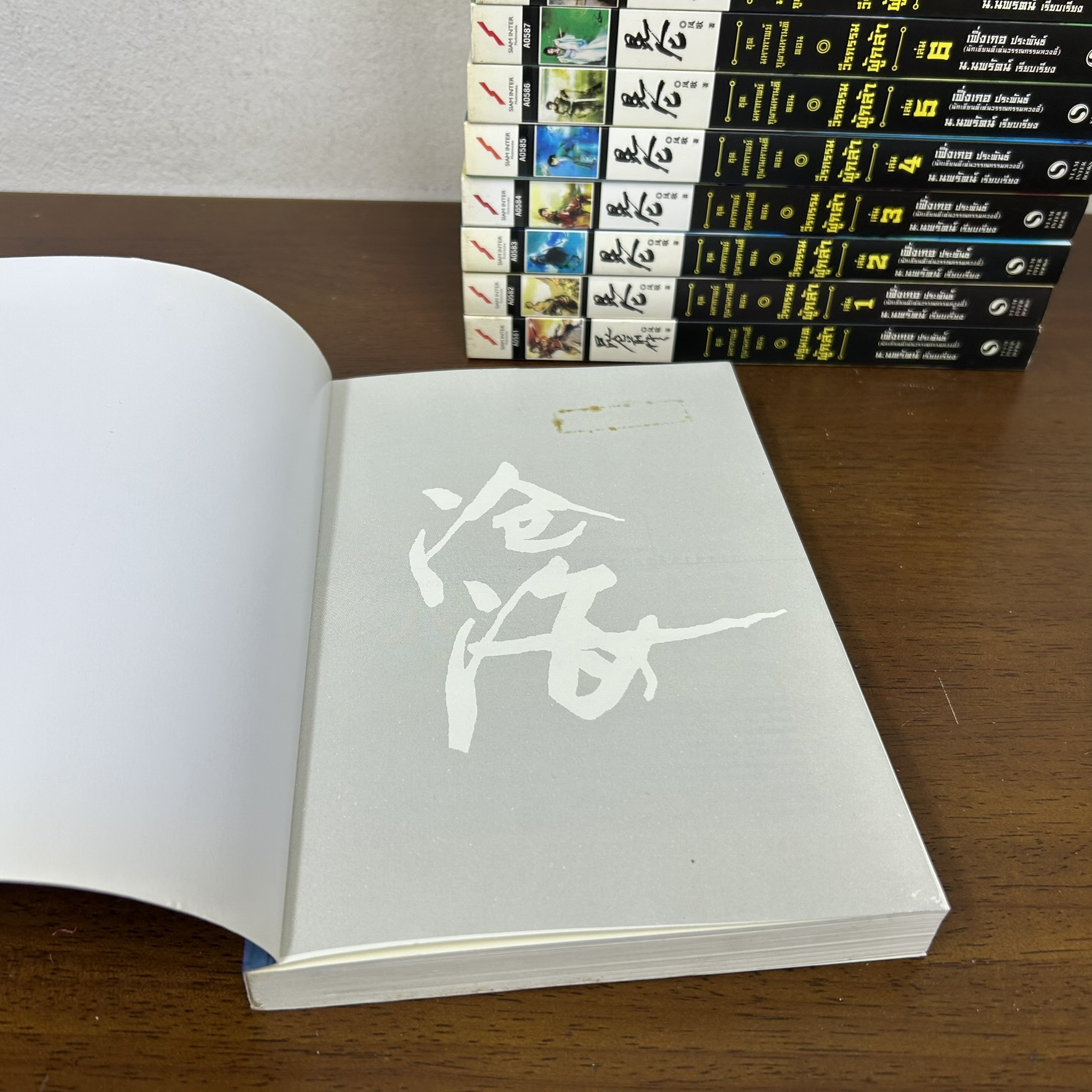 มหากาพย์ภูผามหานที 17 เล่ม ภาค วีรกรรมผู้กล้า+ปาฏิหาริย์แห่งผู้กล้า ... Feng Ge เขียน (มือสอง) นิยาย แปลจีน
