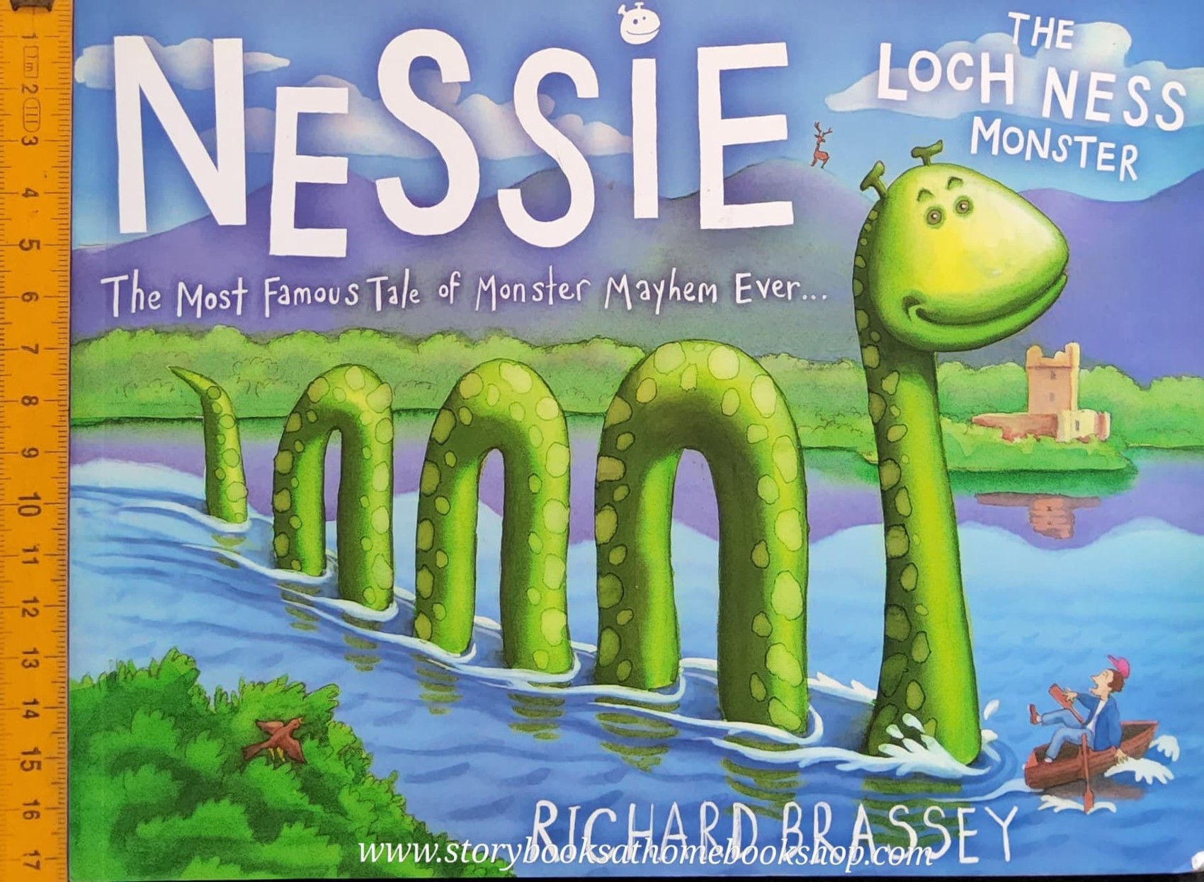 หนังสือนิทานปกอ่อน** 🍅🍅NESSIE THE LOCH NESS MONSTER BY RICHARD BRASSEY