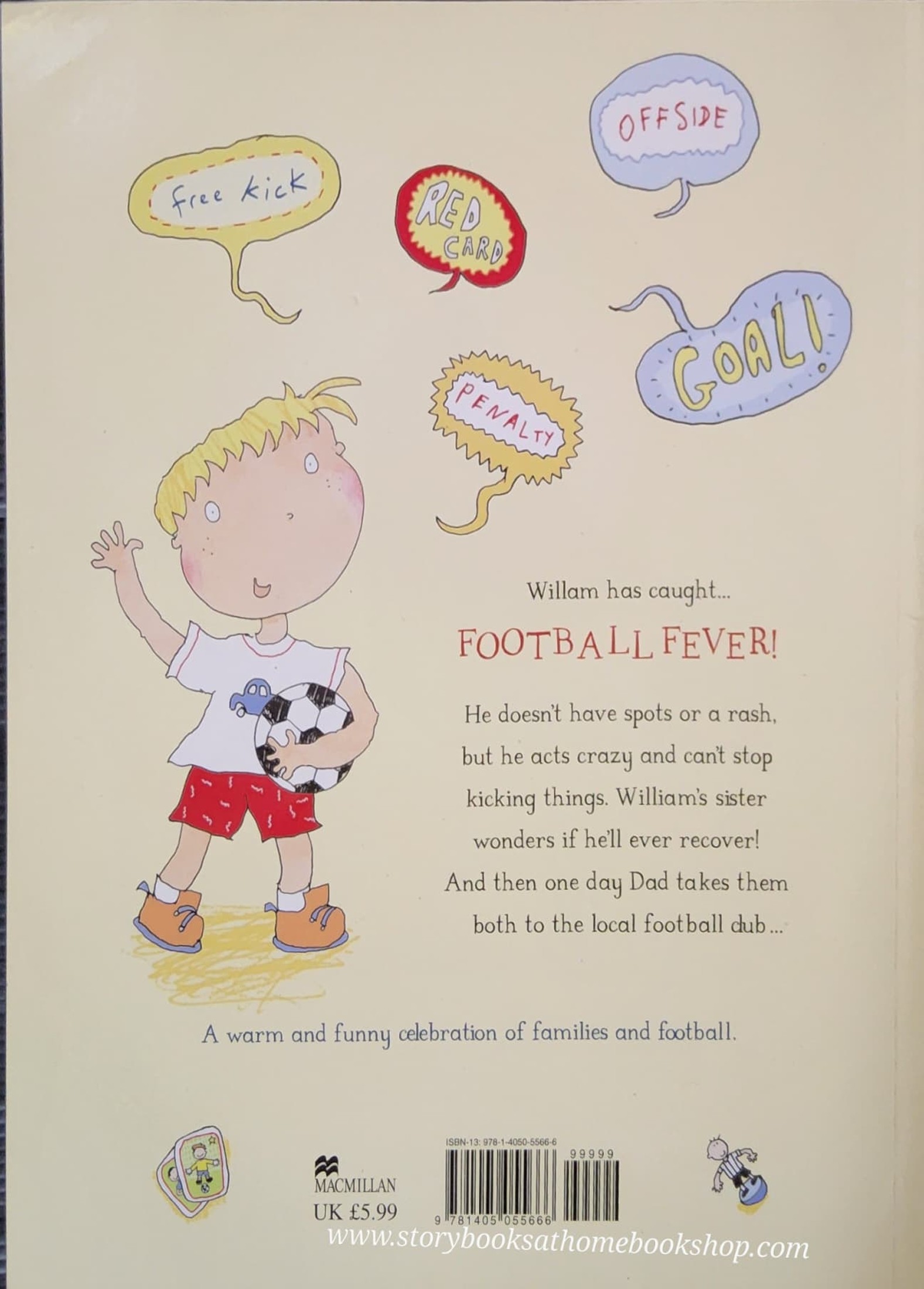 หนังสือนิทานปกอ่อน** 🍅🍓FOOTBALL FEVER BY ALAN DURANT