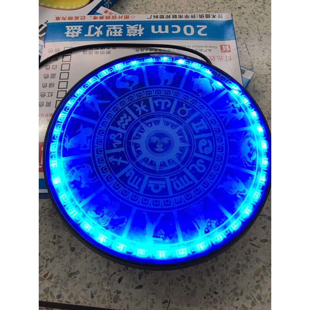 ฐานไฟ (มีลาย)สำหรับโชว์ ฟิกเกอร์ โมเดล 20cm สาย USB (สินค้าไม่รวมฟิกเกอร์) Display lamp Figure Model