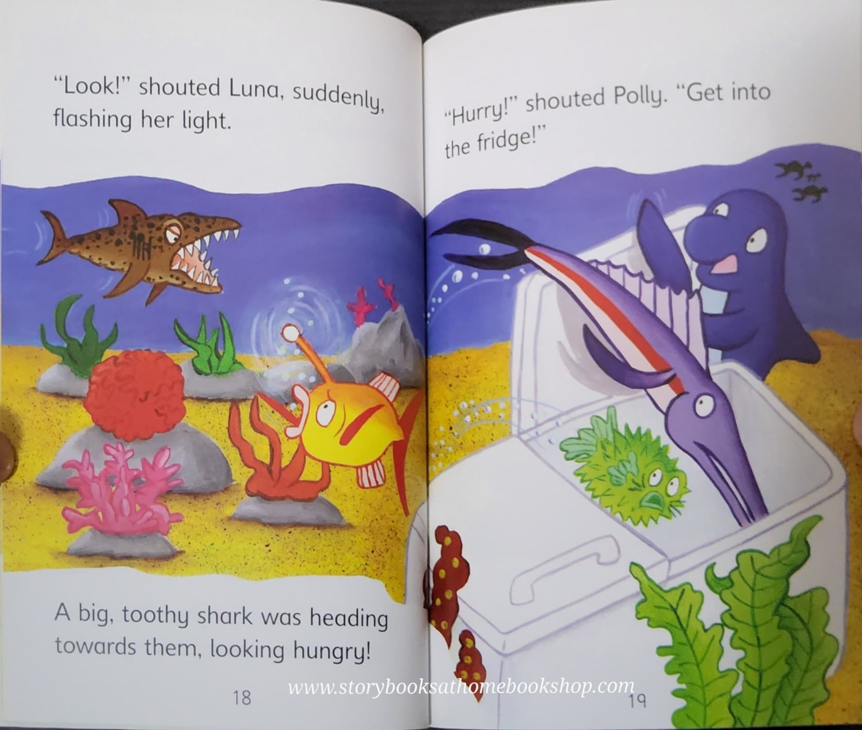 หนังสือนิทานปกอ่อน** ♥️START READING:SEA FORCE FOUR:THE BIG WHITE BOX