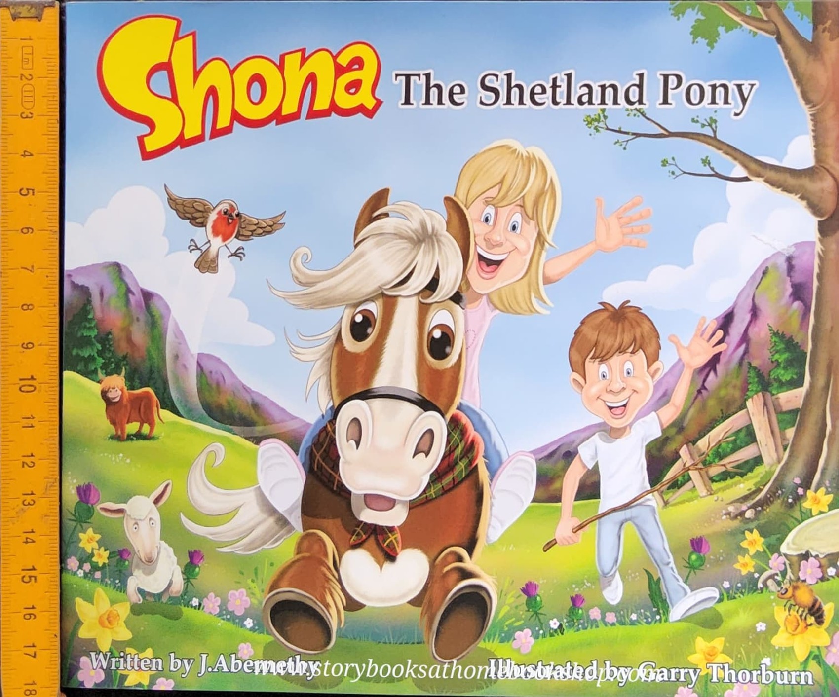 หนังสือนิทานปกอ่อน** 🍅Shona THE SHETLAND PONY