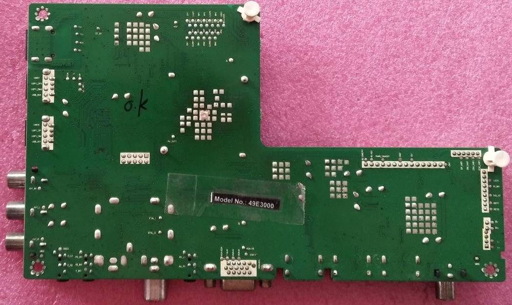 เมนบอร์ดทีวีสกายเวิร์ท SKYWORTH อะไหล่แท้/ของถอด ใช้กับรุ่น 49E3000 พาร์ท 5800-A8R30T-0P00 เวอร์ชั่น T-CON 6870C-0532B