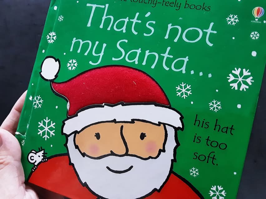 Touch and Feel Board Book** 🍅🍓That's not my Santa...
