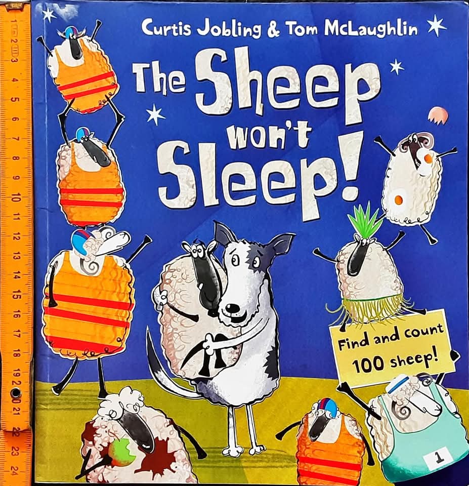หนังสือนิทานปกอ่อน** 🍅🍓The Sheep won't Sleep