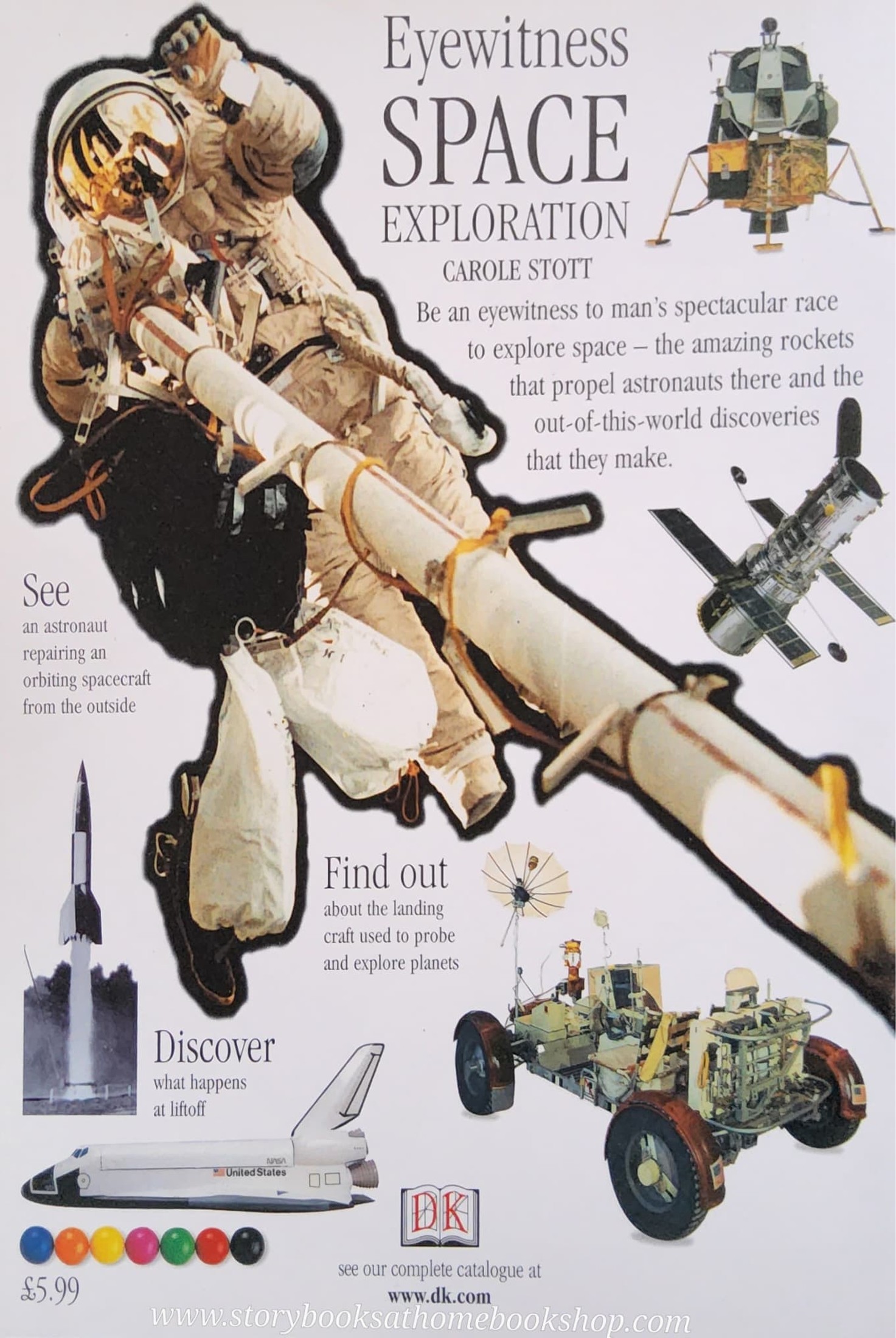 Knowledge Book ** 🍓🍓DK EYEWITHNESS SPACE EXPLORATION