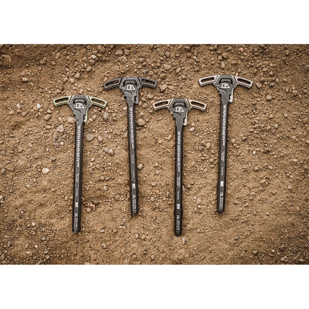 BREEK ARMS - AR15 Warhammer Mod2 Ambidextrous Charging Handle (สีFDE)