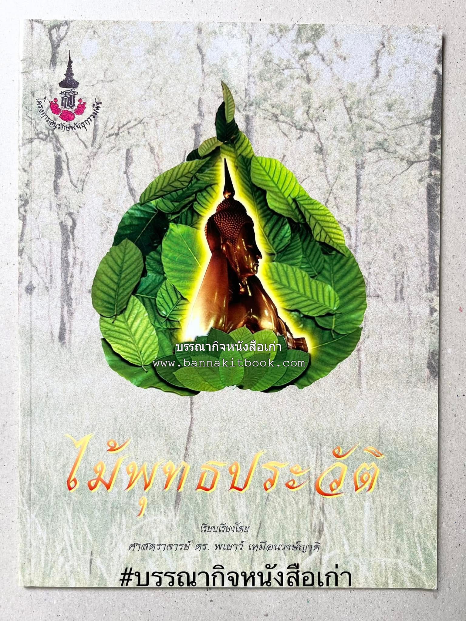 ไม้พุทธประวัติ โดย : ศาสตราจารย์กิตติคุณ ดร.พเยาว์ เหมือนวงษ์ญาติ ราชบัณฑิต ผู้เชี่ยวชาญเภสัชวิทยา และสมุนไพรไทย.