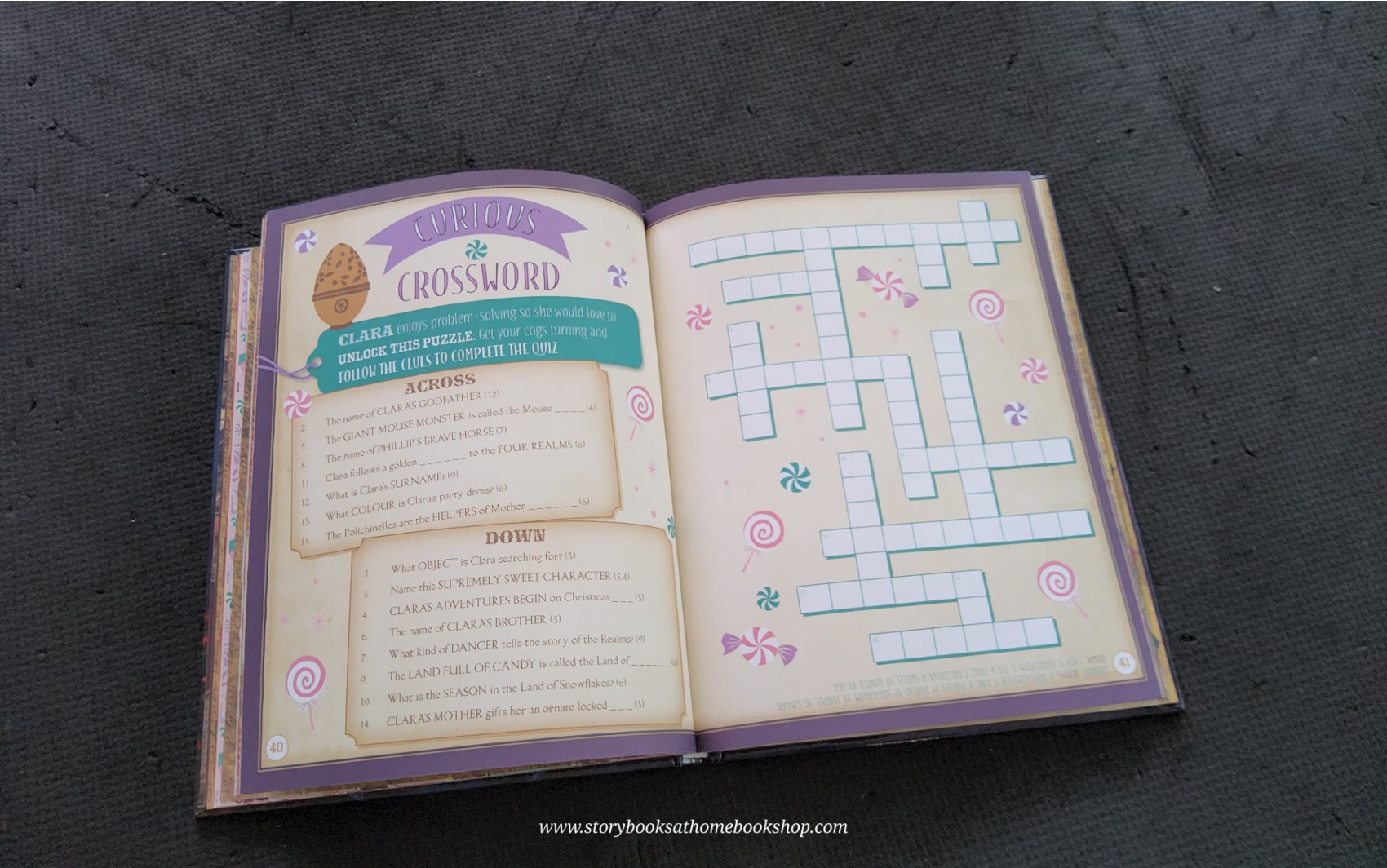 หนังสือปกแข็ง** 🍅🍓DISNEY THE NUTCRACKER AND THE FOUE REALMS UNLOCK YOUR DREAMS