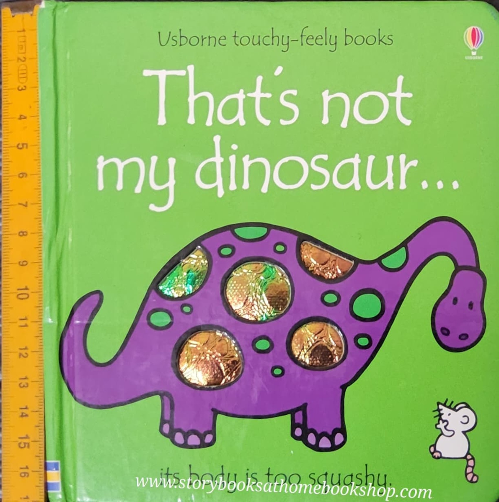 TOUCH AND FEEL BOARD BOOK** ♥️USBORNE TOUCHY-FEELY BOOKS:THAT'S NOT MY DINOSAUR...