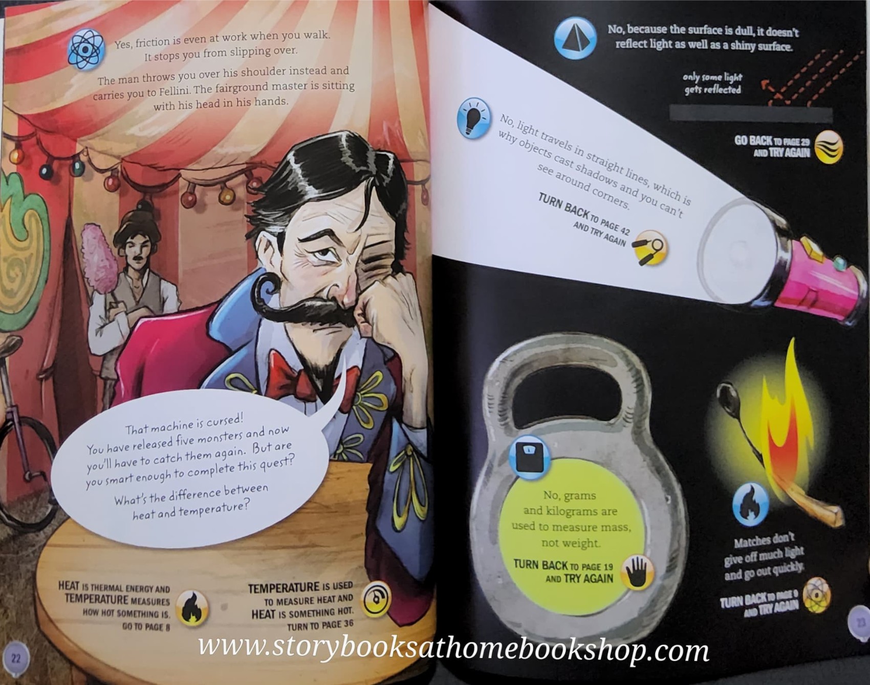 หนังสือนิทานปกอ่อน** 🍅SCIENCE QUEST FUNFAIR FRIGHT♥️♥️