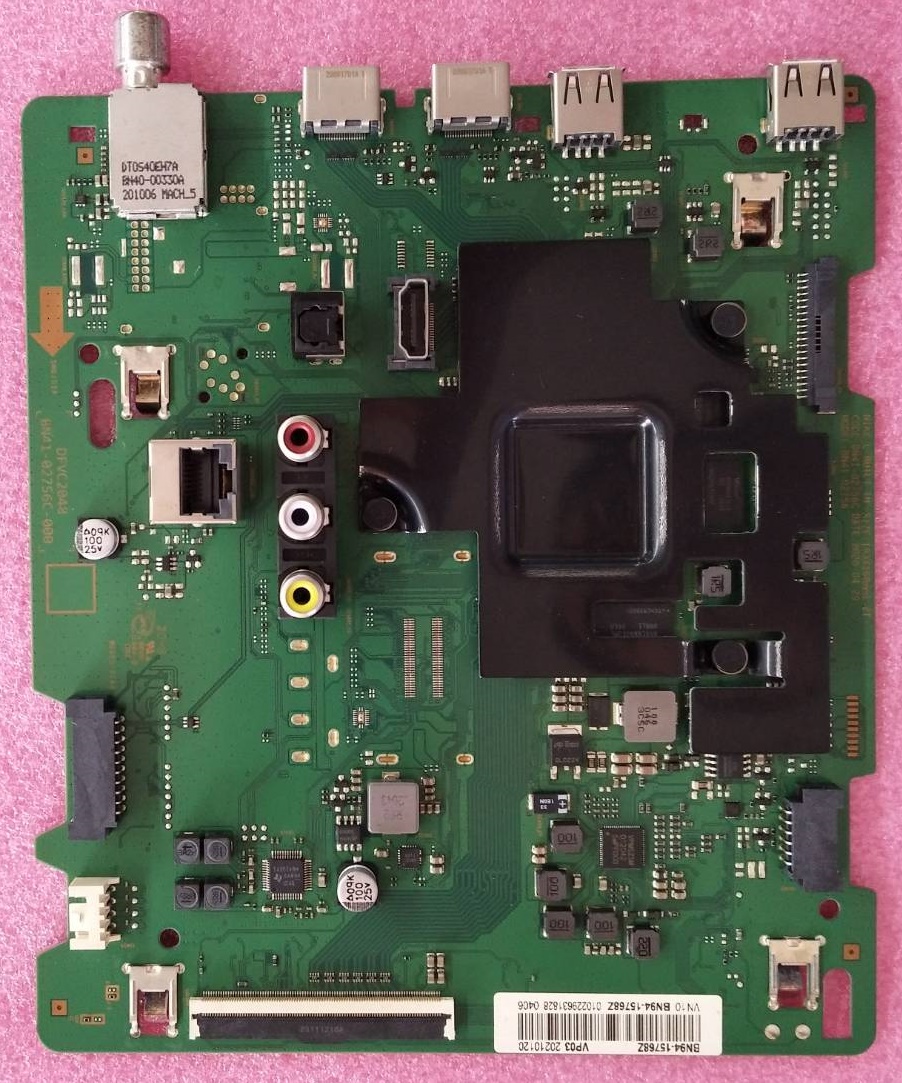 เมนบอร์ดซัมซุง (Mainboard TV Samsung) มือสองพร้อมใช้งาน พาร์ท BN94-15360T BN94-16526A ใช้กับรุ่นUA55TU8100KXXT เวอร์ชั่น CA01