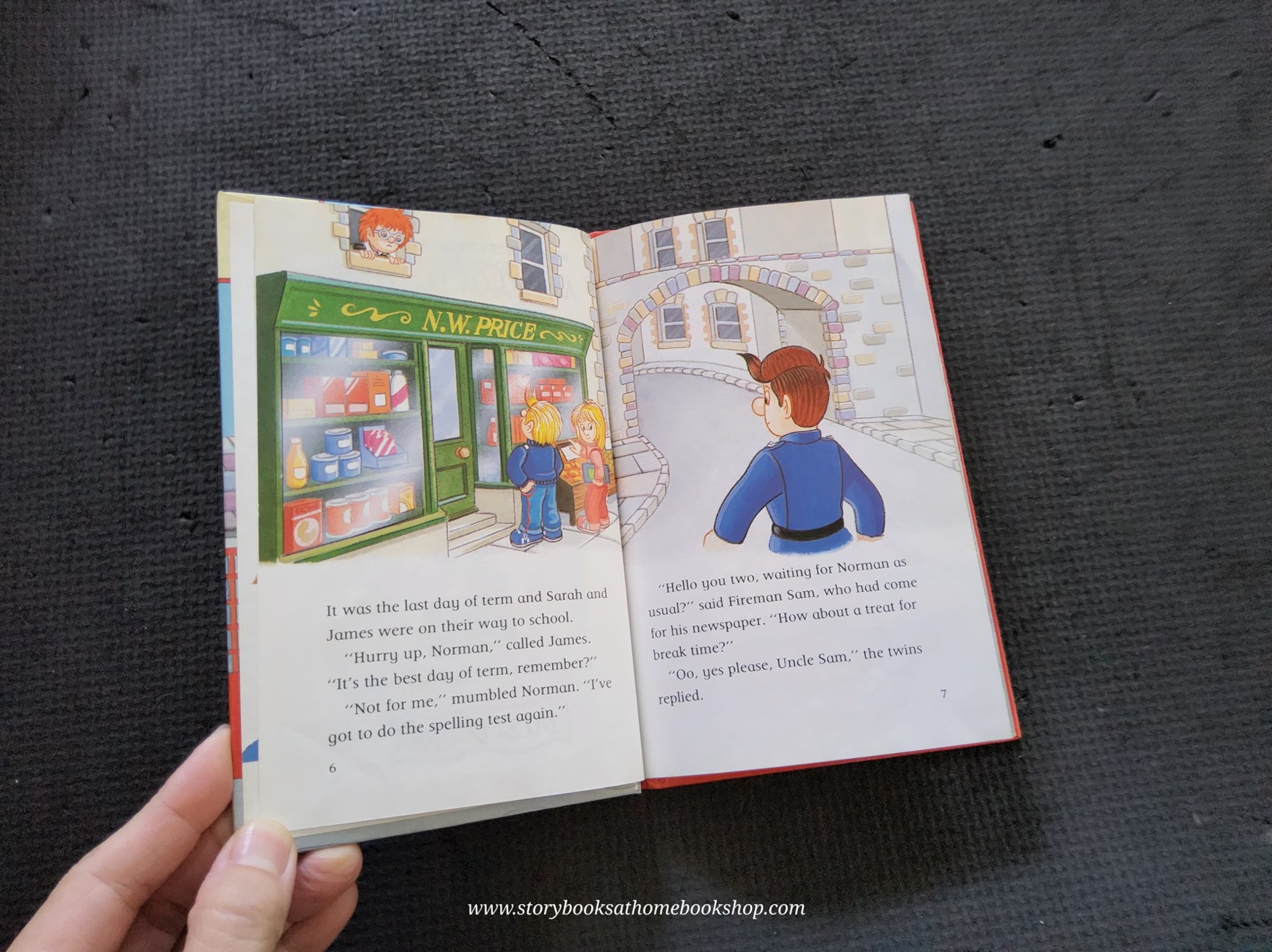 หนังสือนิทานปกแข็ง** 🍅🍓FIREMAN SAM:A SPOT OF BOTHER