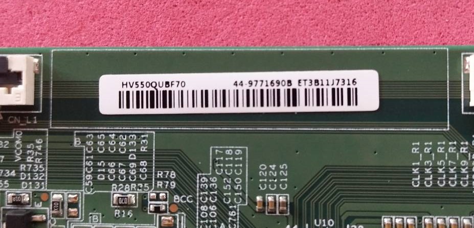 ทีคอน อโคเนติก ACONATIC ของแท้ถอดจากเครื่อง รุ่น55US5200AN พาร์ทHV550QUBF70