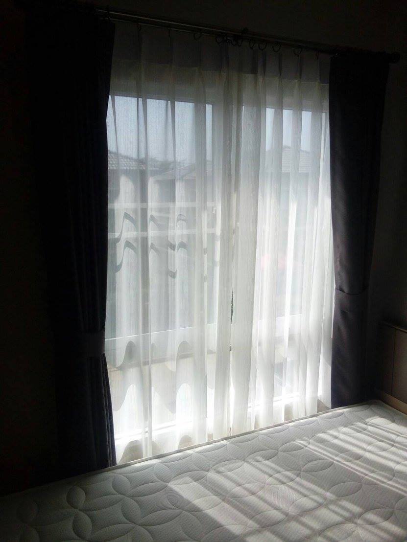 รวมตัวอย่างผ้าม่านโปร่งแสง ผ้าม่านโปร่งที่เคยติดตั้งในโครงการต่างๆ