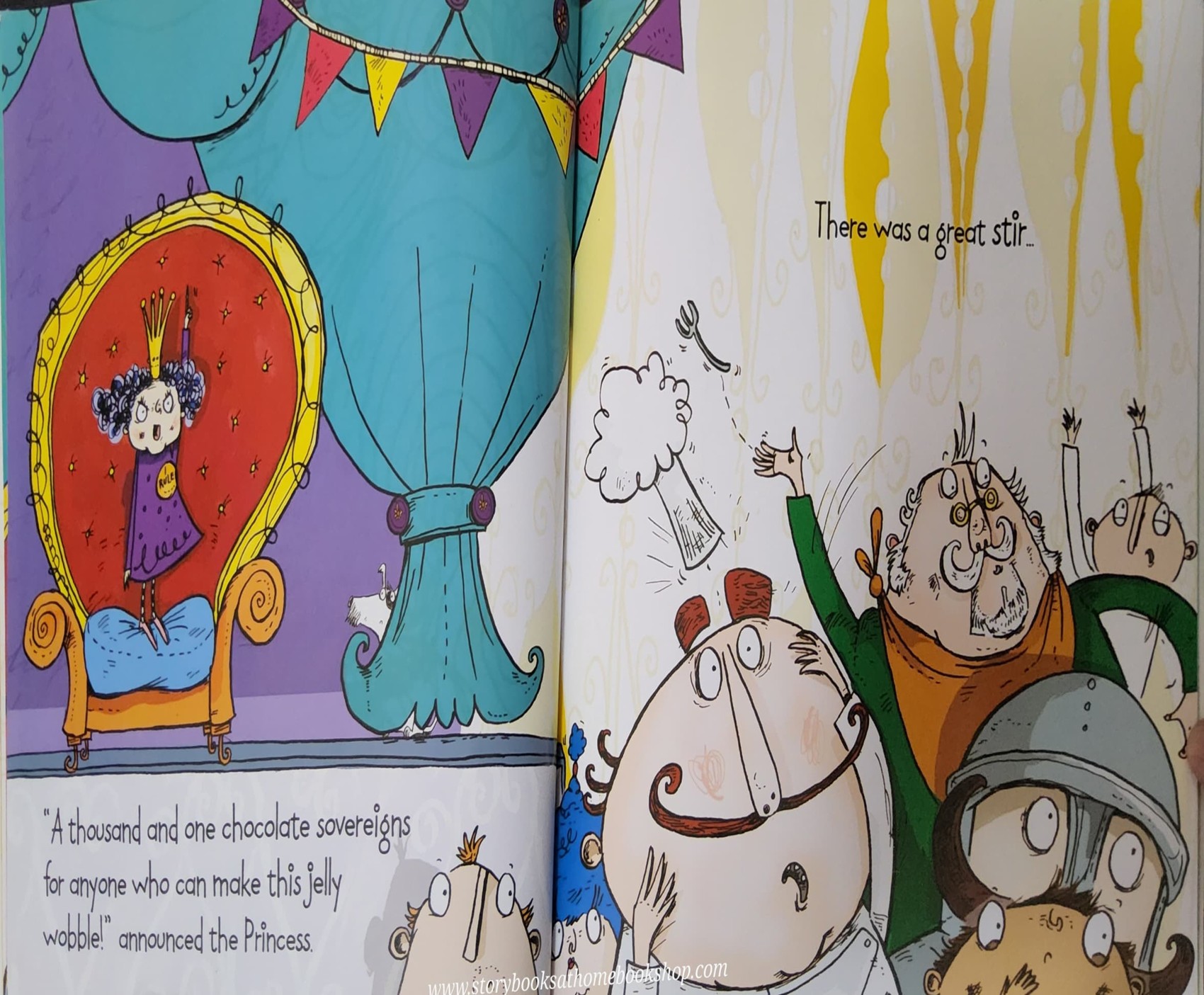 หนังสือนิทานปกอ่อน** ♥️THE JELLY THAT WOULDN'T WOBBLE