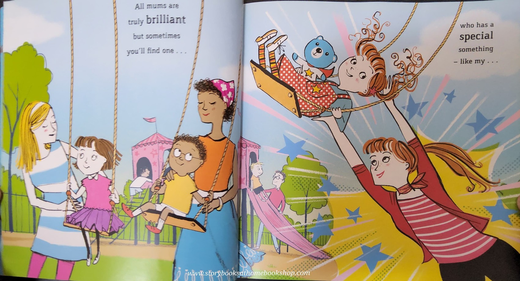 หนังสือนิทานปกอ่อน** 🍅🍓SUPERHERO MUM BY TINOTHY KNAPMAN.JOE BERGER