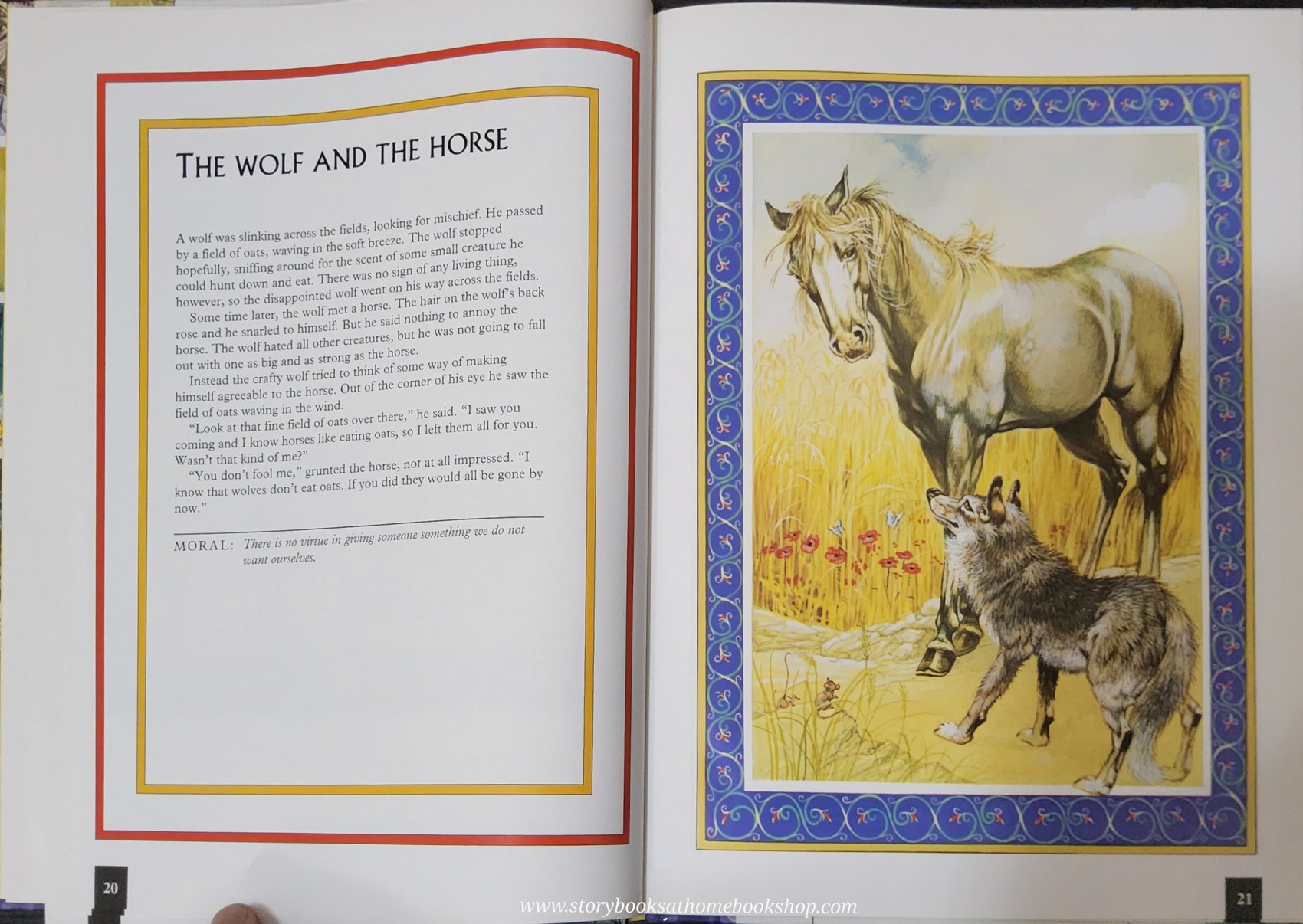 หนังสือนิทานปกแข็ง** ♥️CLASSICS FOR YOUNG READERS:AESOP'S FABLES