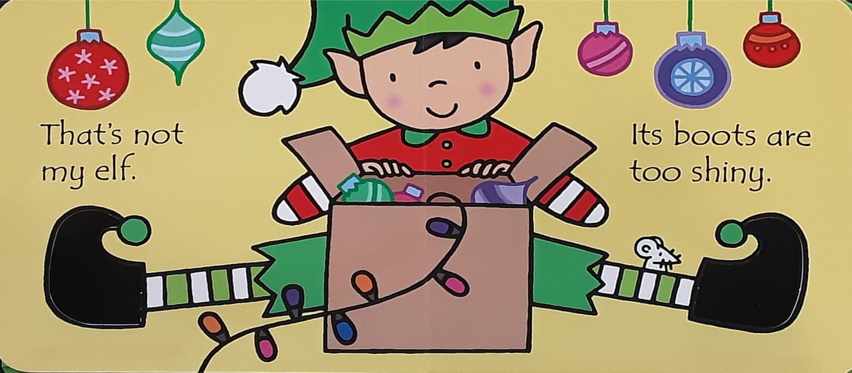 Touch and Feel BOARD BOOK** 🍅🍓That's not my elf..