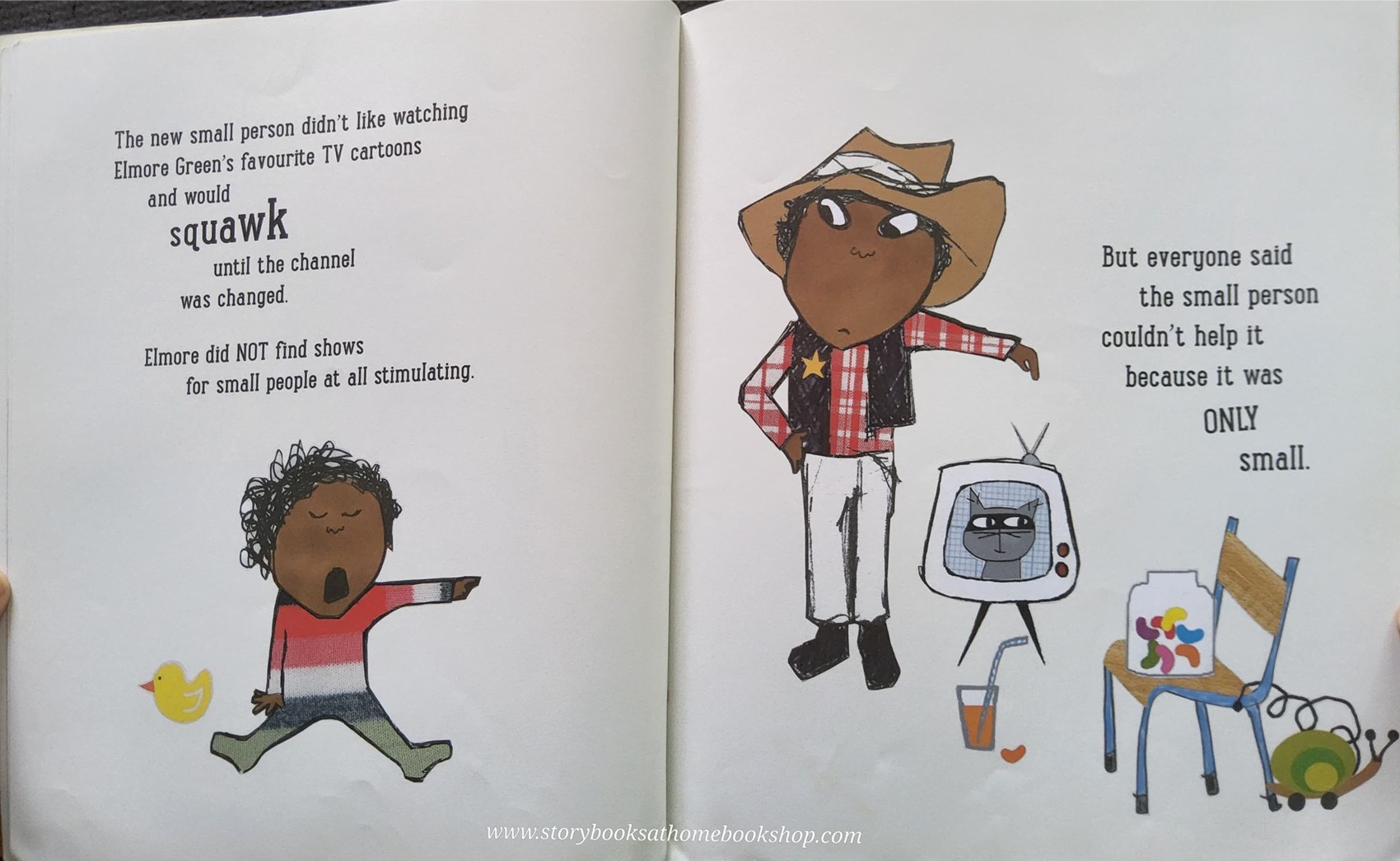 หนังสือนิทานปกอ่อน** 🍅THE NEW SMALL PERSON BY LAUREN CHILD