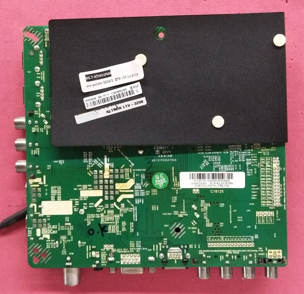 One Board ALTRON (วันบอร์ด อัลทรอน) อะไหล่แท้/ของถอด รุ่น LTV-3208 :HK.T.RT2831P588 จอ.HV320WHB-N85
