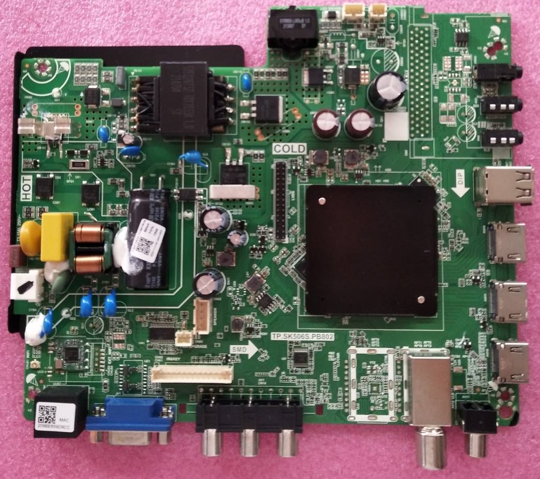 วันบอร์ดเวิล์ดเทค (Oneboard TV WORLDTECH) มือสองพร้อมใช้งาน ใชักับรุ่นWT-LED4001 พาร์ทTP.SK506S.PB802
