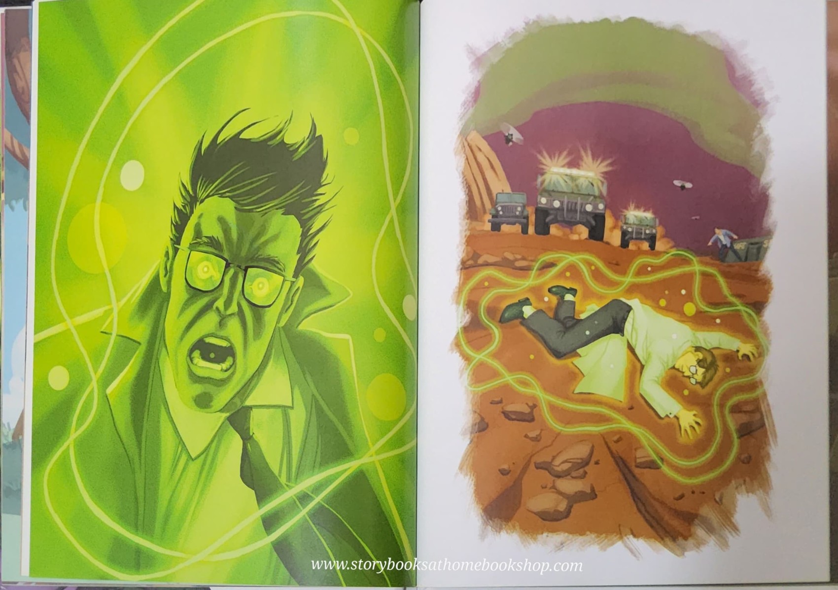 หนังสือนิทานปกแข็ง** 🍓🍓MARVEL AVENGERS ASSEMBLE HULK AN ORIGINAL STORY