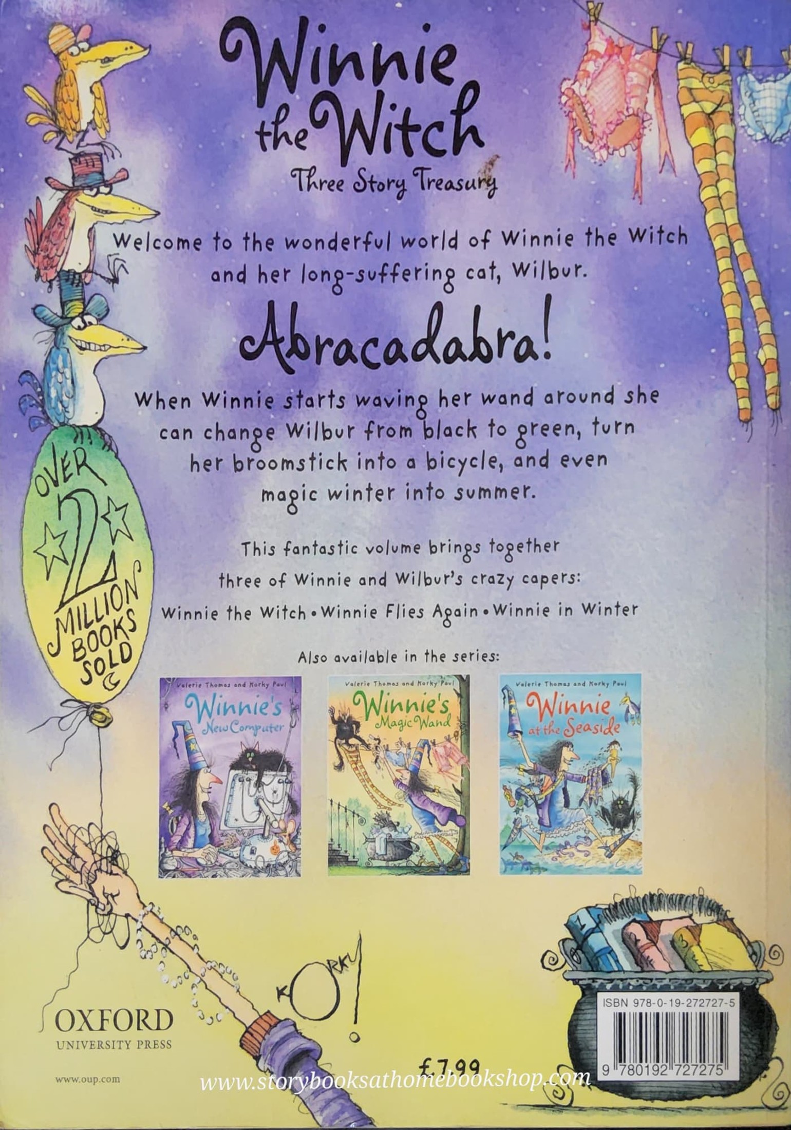 หนังสือนิทานปกอ่อน** 🍅WINNIE in the WITCH THREE STORY TREASURY