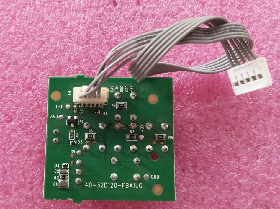 ตัวรับสัญญาณ รีโมทย์ TCL (ทีซีแอล) ของแท้ถอดจากเครื่อง รุ่น LED32D2940 พาร์ท40-32D120-FBA1LG