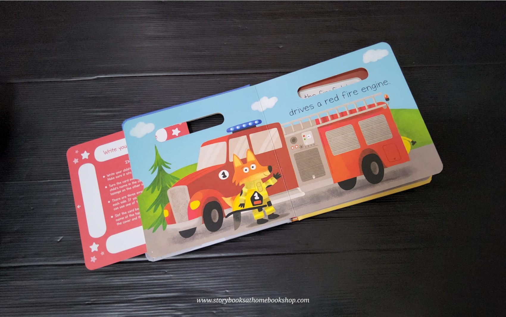 BOARD BOOK** 🍅🍓THE FIREFIGHTER