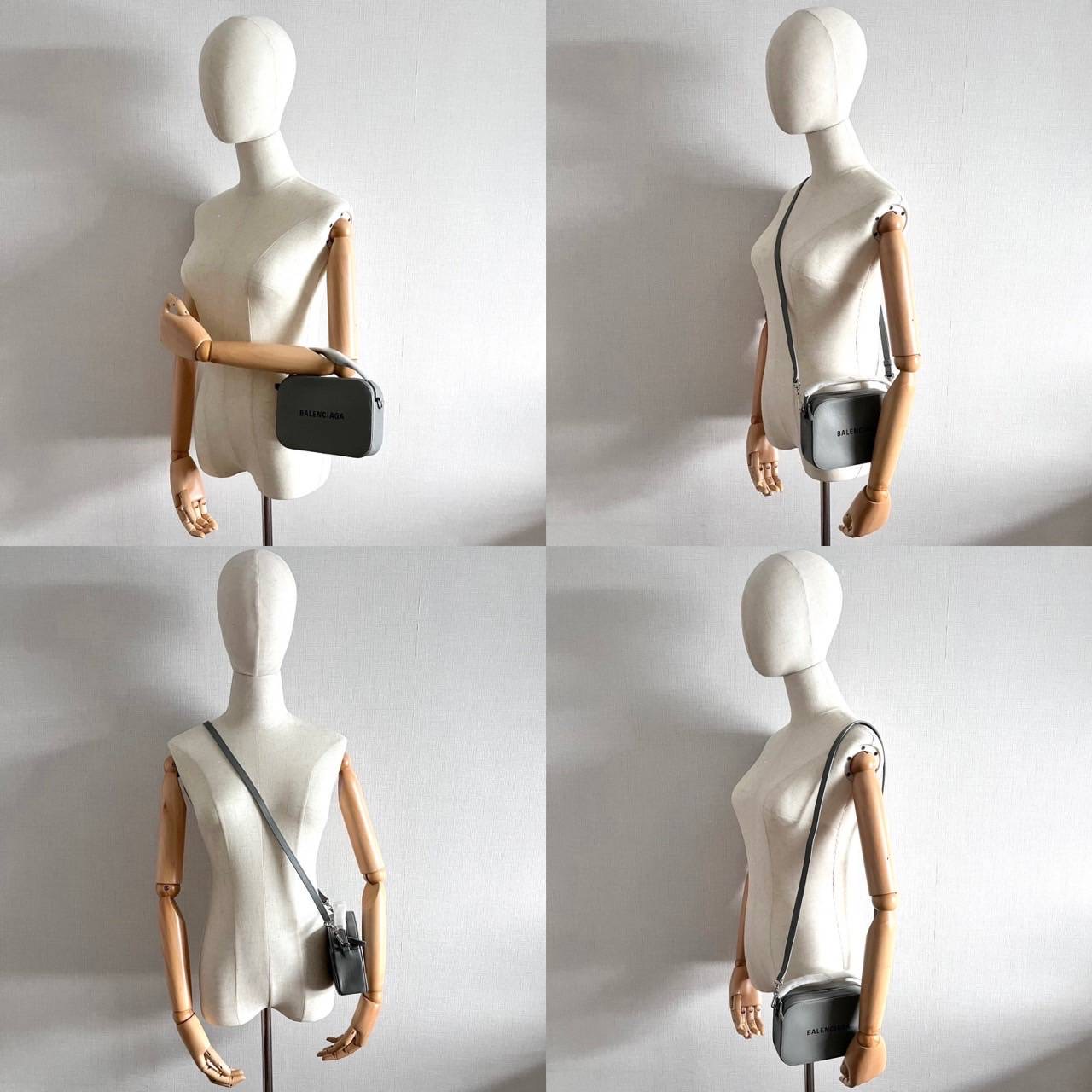 New Balenciaga Everyday Xs Camera bag L7,1 x H5,1 x W2,3 inch อุปกรณ์ถุงผ้า การ์ด ถุงกระดาษ สำเนาใบเสร็จ