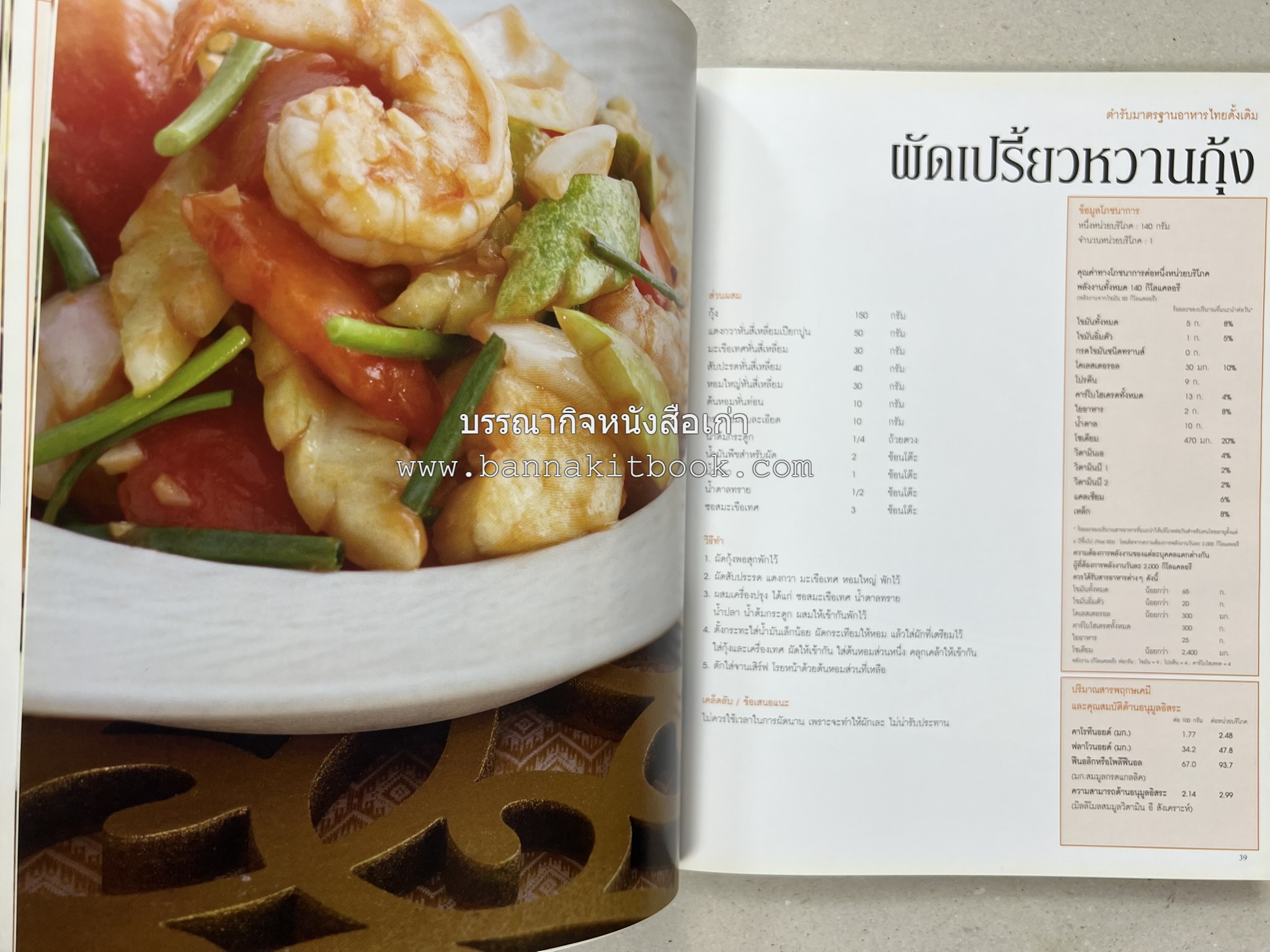 อาหารไทย...จากอดีตสู่ปัจจบัน (ตำรับดั้งเดิม ตำรับยอดนิยม และตำรับเครื่องแกงไทย โดย : มหาวิทยาลัยสวนดุสิต และสถาบันอาหาร (NFI).