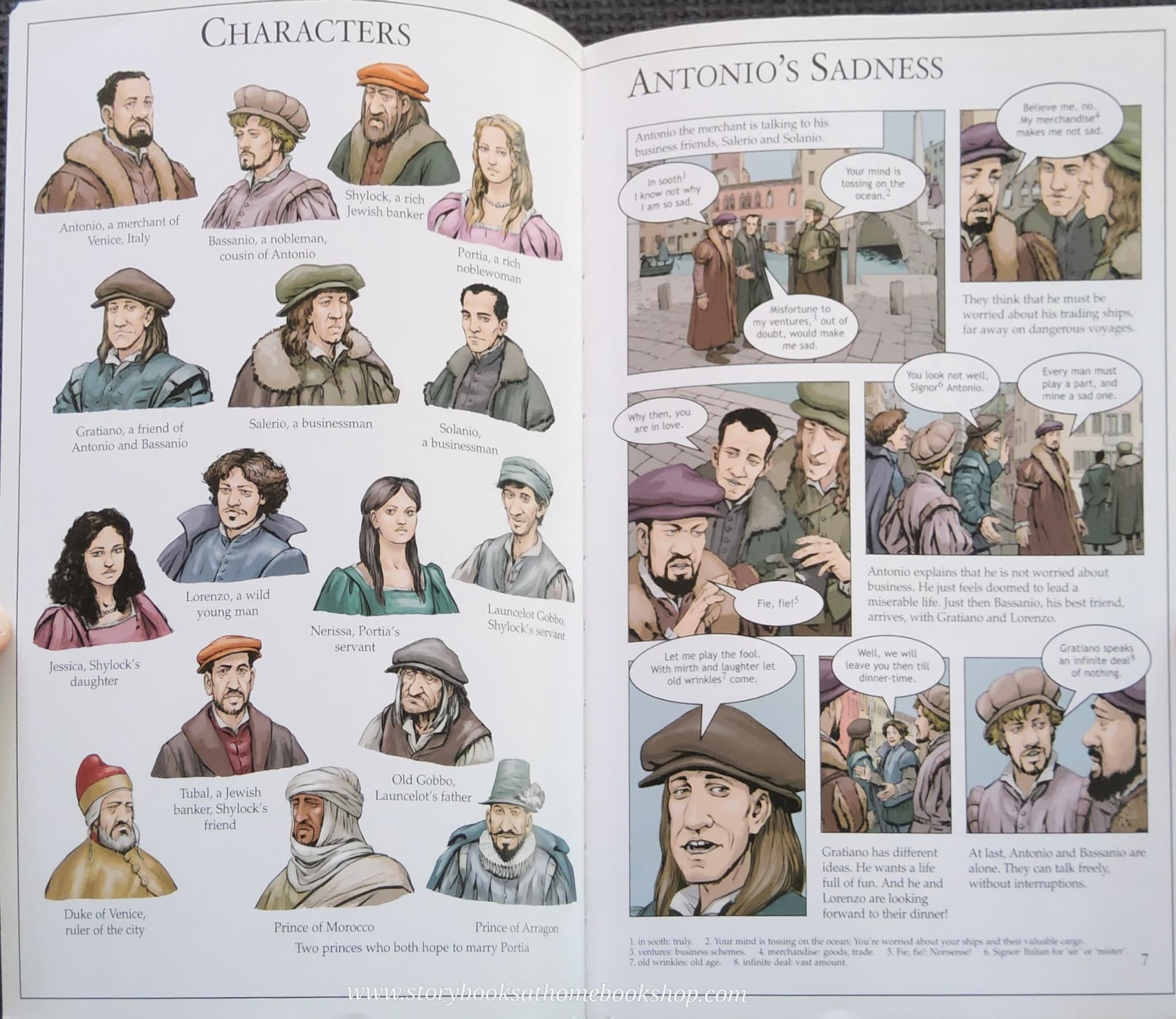 GRAFFEH** **หนังสือนิทานปกอ่อน** 🍅🍓THE MERCHANT OF VENICE WILLIAN SHAKESPEARE