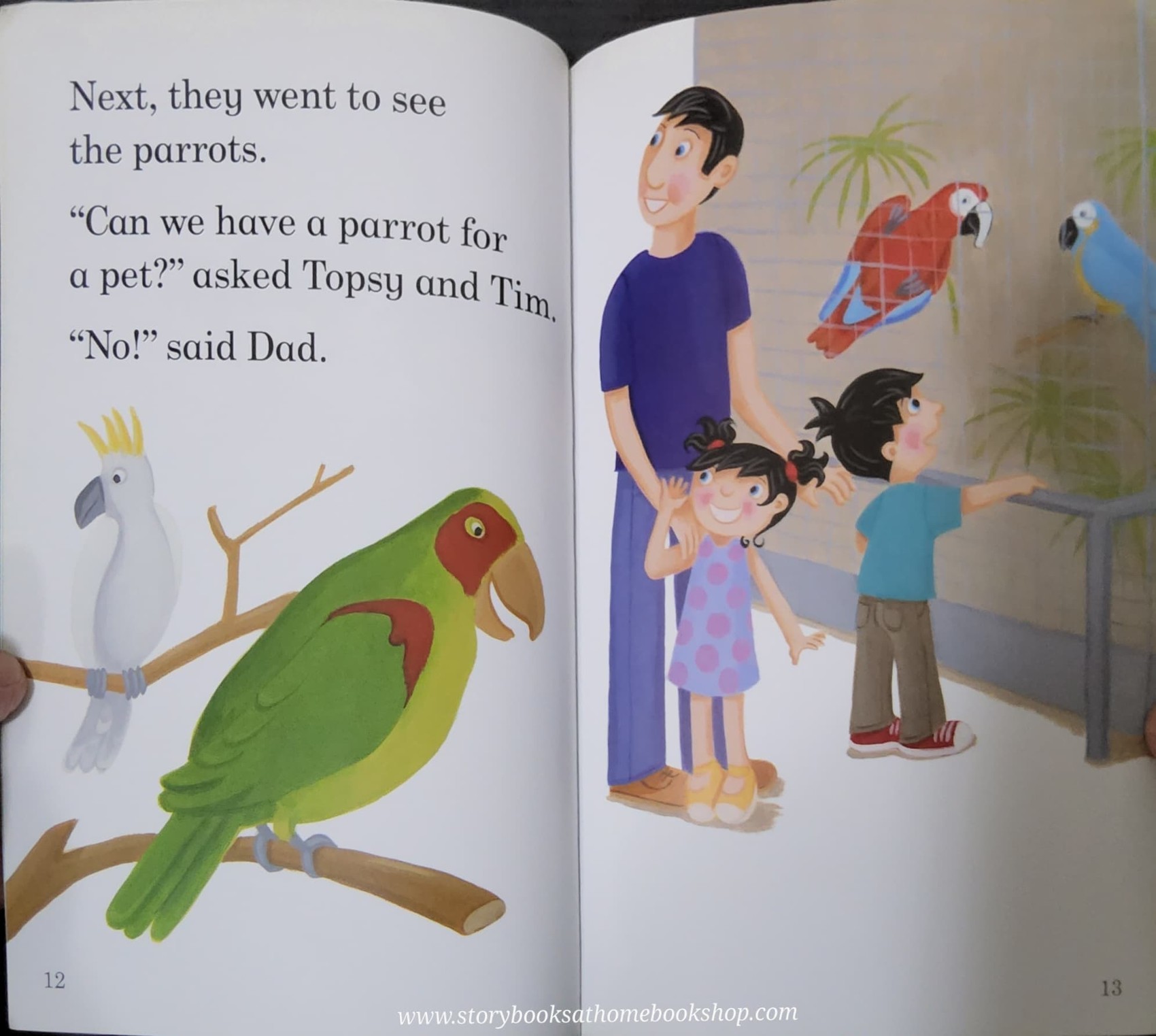 หนังสือนิทานปกอ่อน** ♥️READ IT YOURSELF L.1:TOPSY AND TIM