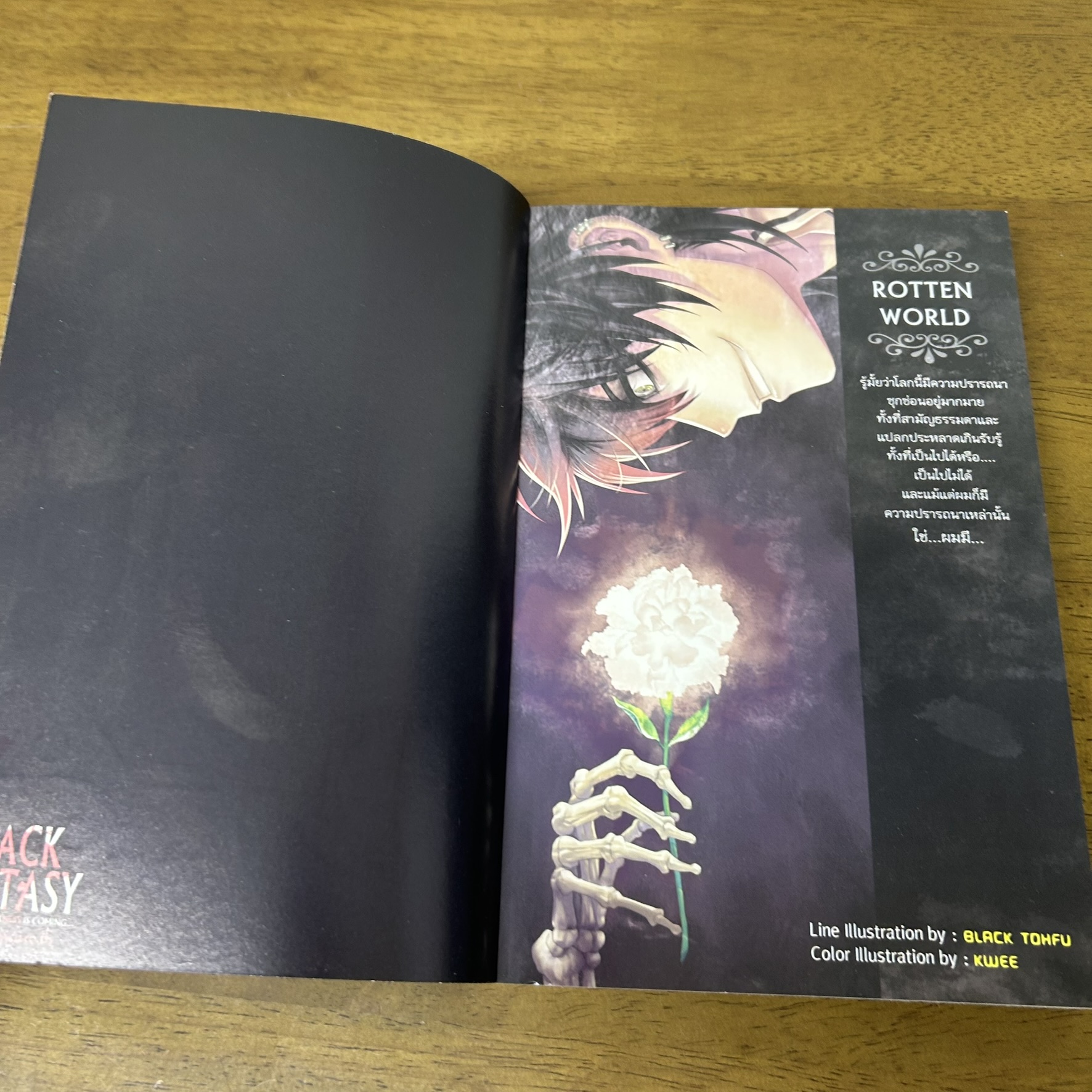 [MANGA] การิน ปริศนาอาถรรพ์ ‘สีดำ’ Re-Cover เล่ม 1-6 จบ ครบชุด ... อัยย์, Black Tohfu (มือสอง) punica การ์ตูน