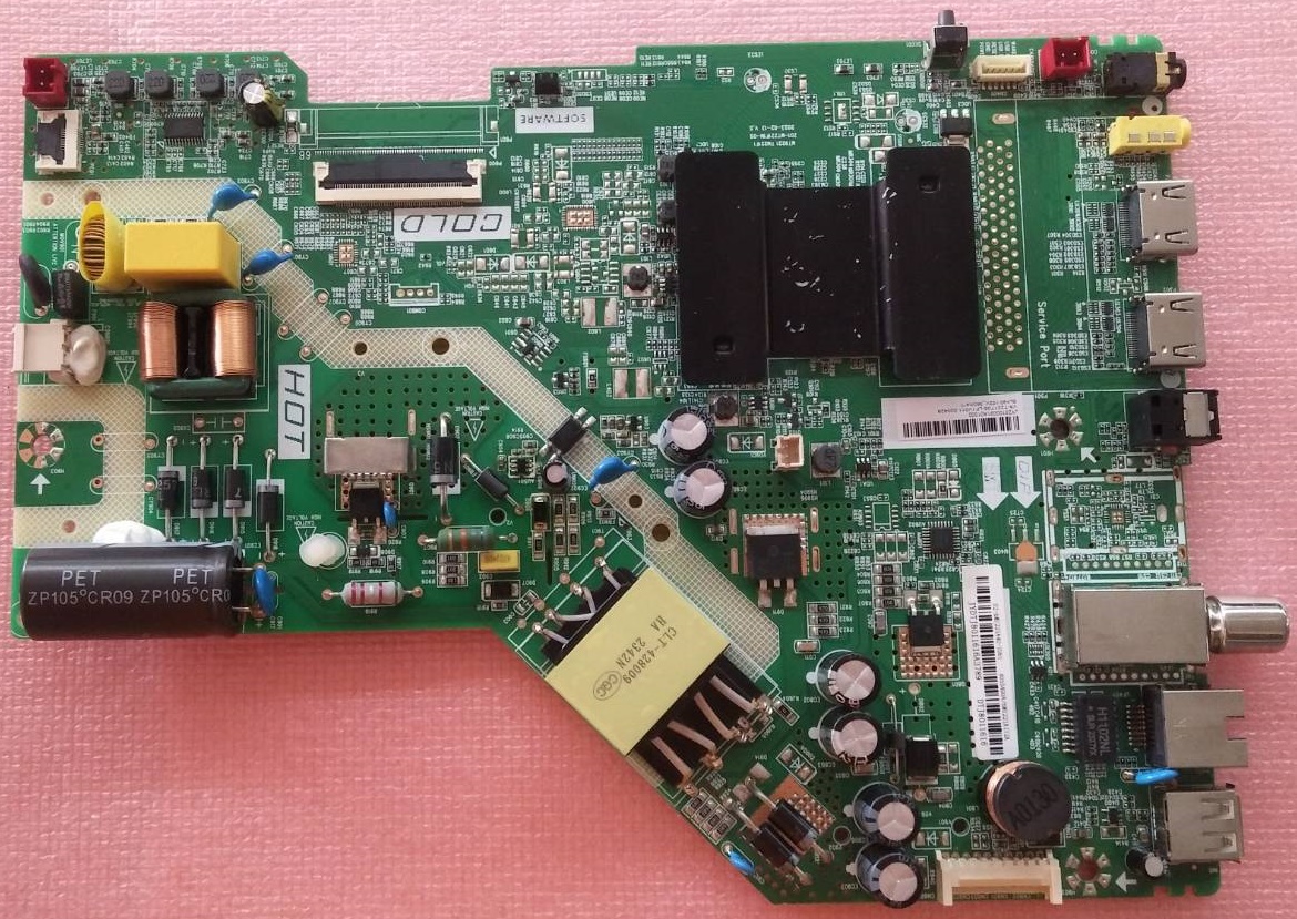 เมนบอร์ดทีวี ทีซีแอล TCL อะไหล่แท้#มือสองพร้อมใช้งาน รุ่น40S5400A 40L5GA