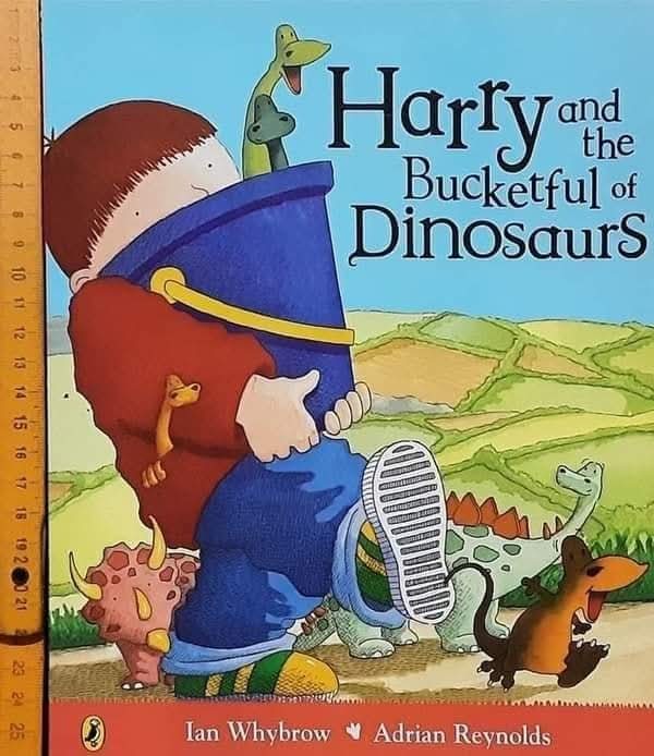 หนังสือนิทานปกอ่อน** 🍓🍓 HARRY AND THE BUCKETFUL OF DINOSAURS