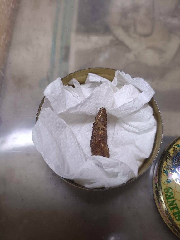 พระทันตธาตุ พร้อมรูปถ่ายครูบาเผือก วัดบ้านชั่งแปลง8 ดอยเต่า จ.เชียงใหม่ ได้จากคุณแม่เล็ก อายุ 63 ปี อาชีพขายปลาสดในตลาด อ.ดอยเต่า คุณแม่ได้สืบมาจากพ่อมูล หรือปู่มูล ท่านเป็นคน อ.ดอยเต่า เป็นศิษย์และหลานครูบาเผือก ท่านได้พระทันตธาตุนี้มาเมื่อปี 2515