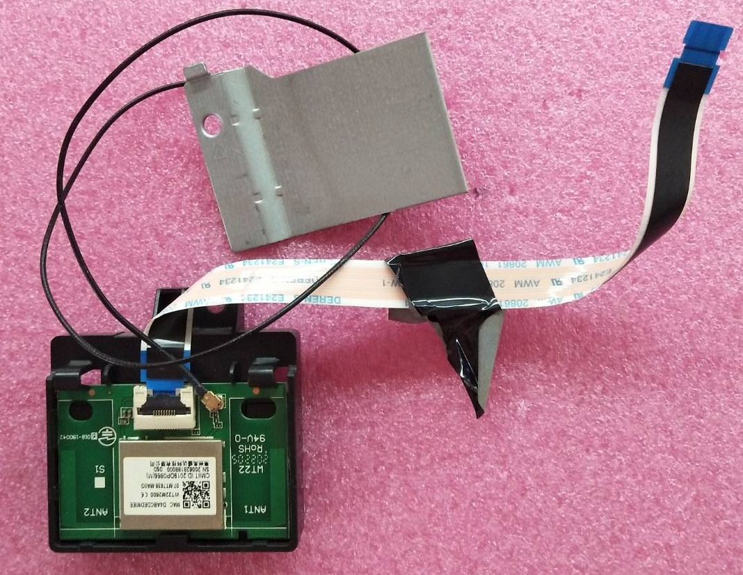 ตัวรับสัญญาณWifi ทีวี TCL (ทีซีแอล) ของแท้ถอดจากเครื่อง รุ่น 55 LINE TV พาร์ท 07-MT7638-MA0G